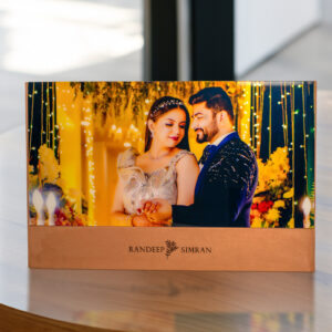 Elegant Acrylic Album Box