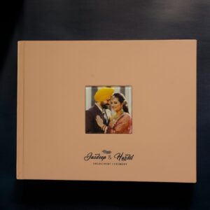 Acrylic Window Velvet Cover Album
